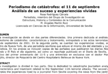 Periodismo de catástrofes: las lecciones del 11-S sobre rigor y víctimas Título y autoría del estudio Periodismo de catástrofes: el 11 de septiembre